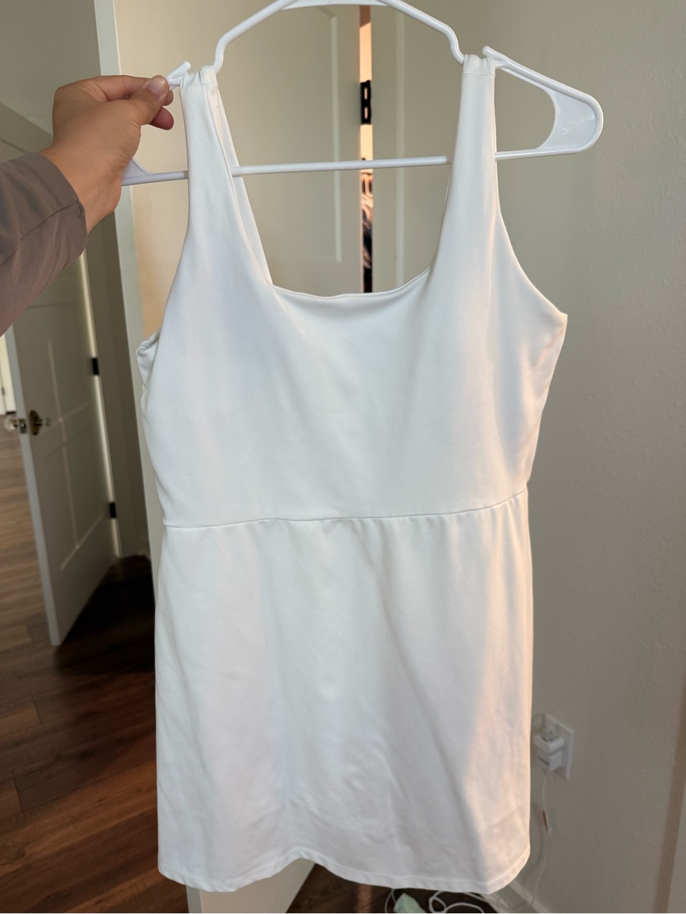 Women’s White Tank athletic dress